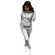 Load image into Gallery viewer, 2019 Autumn Casual 2 Pieces Suit Women Hoodies Tops Tracksuit Sweat Suit Women's Set